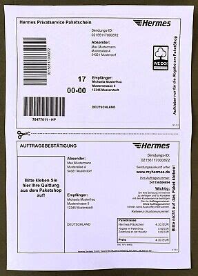 dhl Hermes Online franken